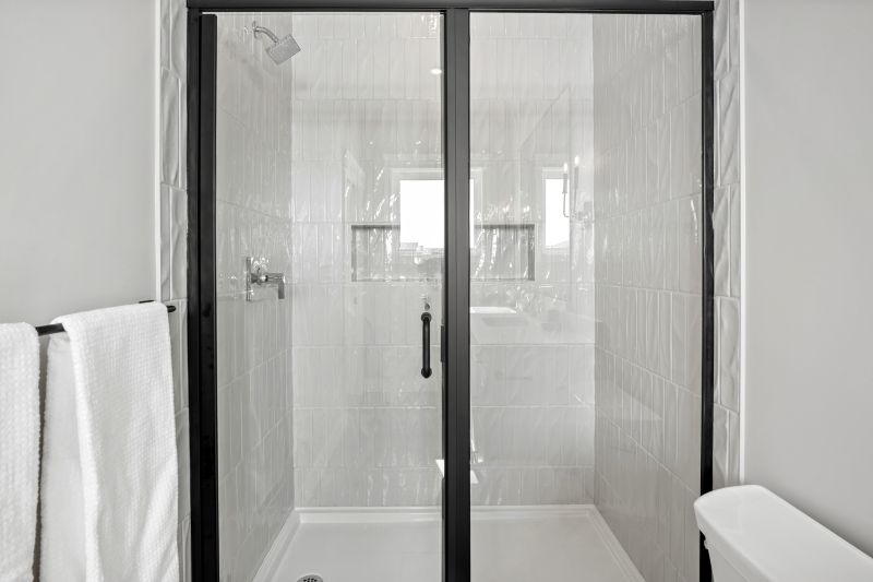 Modern Shower with Glass